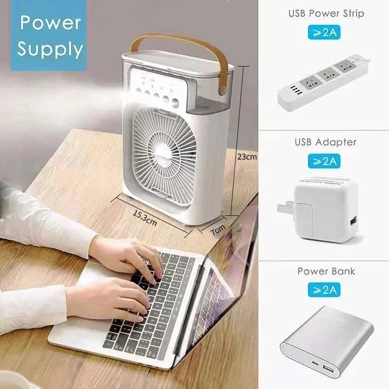 Mini climatiseur personnel 3 e - Desk Setup Lamp avis et prix