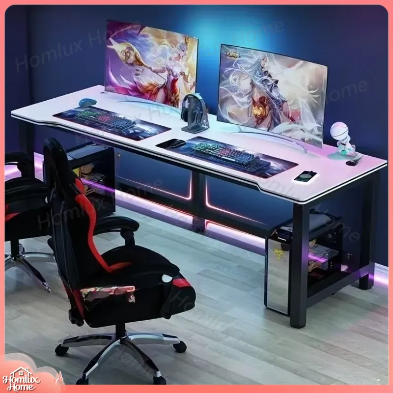 Bureau de jeu ergonomique en f - Desk Setup L Shaped avis et prix