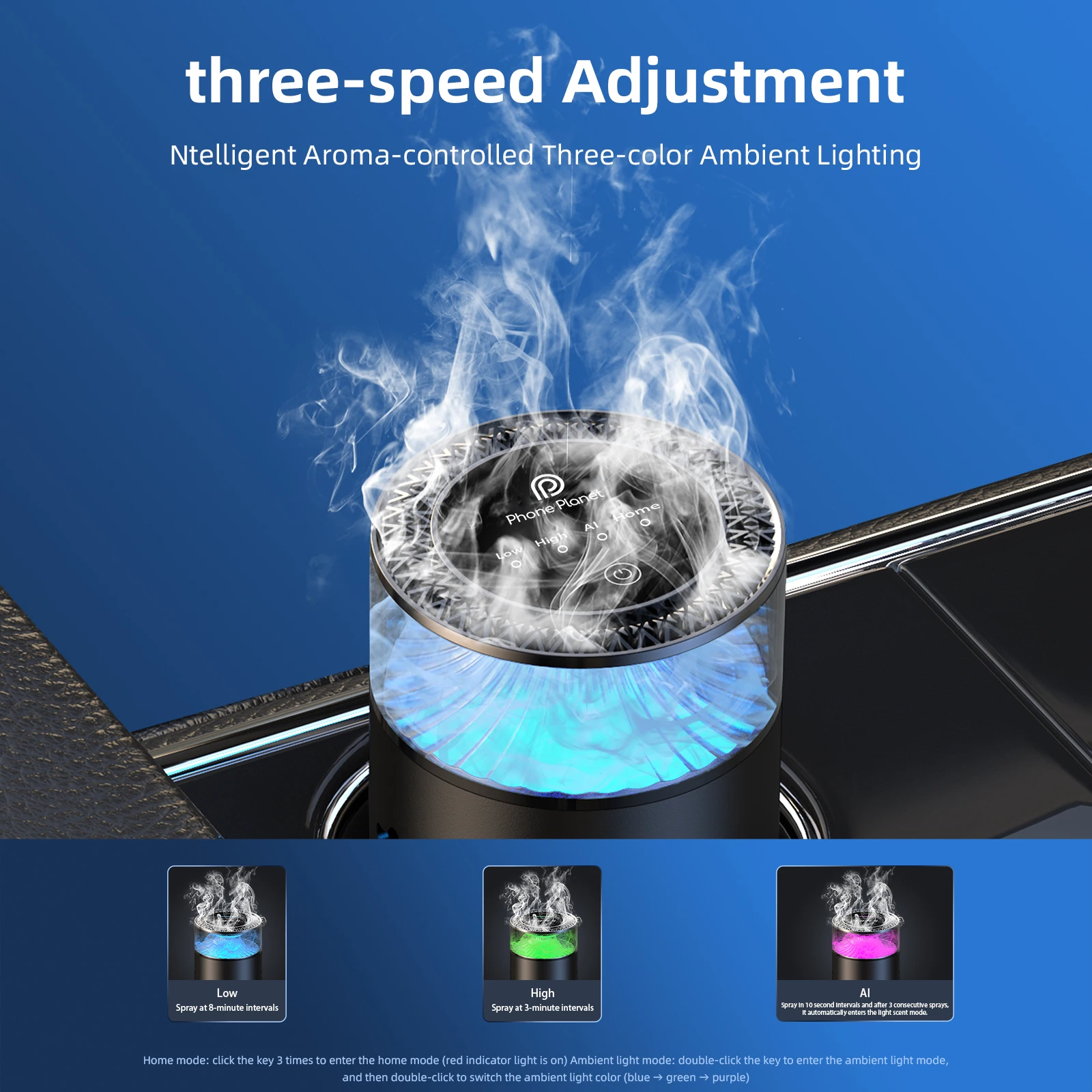Diffuseur d'arômes intelligent - Desk Setup Lamp avis et prix