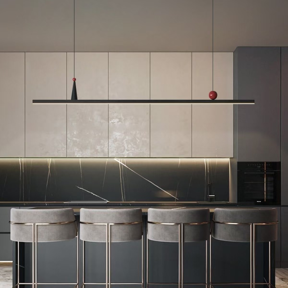 Lustre de restaurant haut de g - Desk Setup Minimalist avis et prix